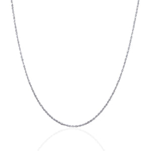 10k Yellow Gold Solid Diamond Cut Rope Chain 1.25mm