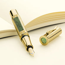 Graf von Faber-Castell, Füller, Pen of the Year 2015 Sanssouci, Potsdam, Special Limited Edition, Gold, Grün