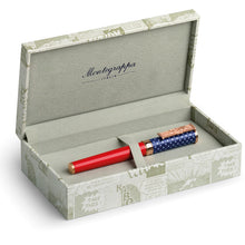 Montegrappa, DC-Comics, Wonder Woman Kugelschreiber, Rot/Blau, 18K Rosegold - Penoblo
 - 2